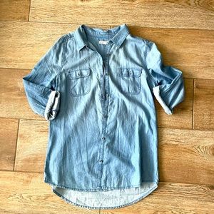 Melrose and Market chambray shirt